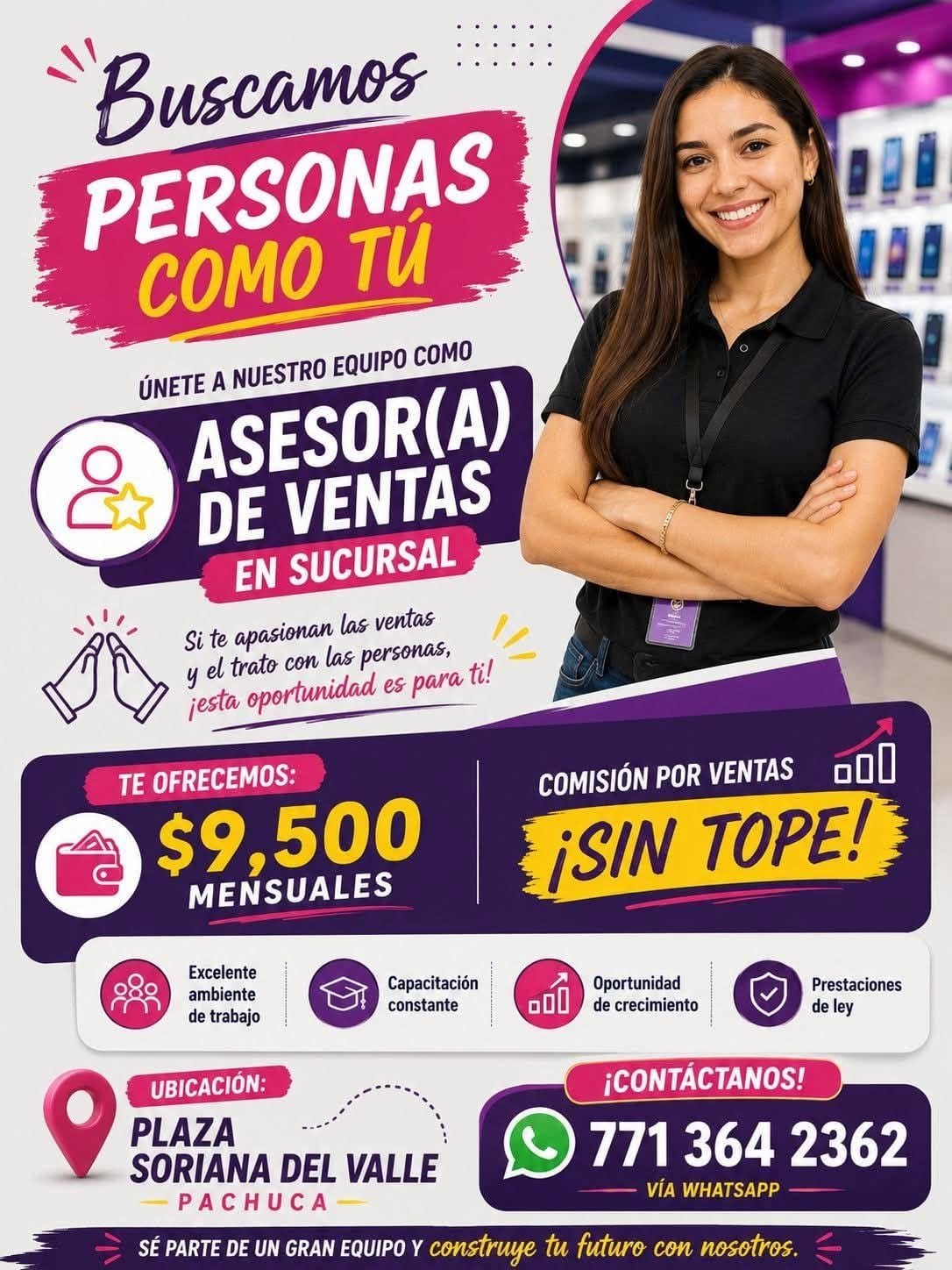 Asesor(a) de Ventas